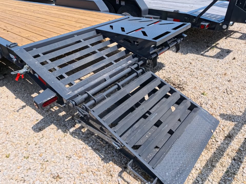 New 2027 Norstar EWB 83 x 22 (19+3) Equipment Trailer with 2-7,000 lb. Straight Axles, 2-Elec. Brakes F-Adj., 8" I-Beam Frame, 10 Ply ST235/80 R16 LRE Tires