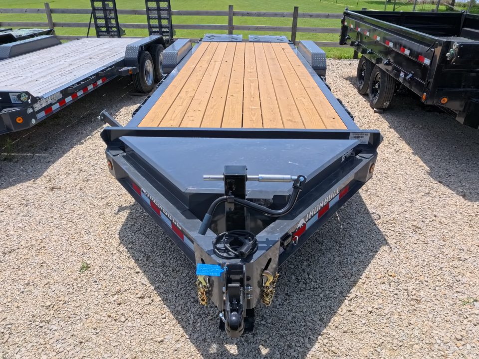 New 2027 Norstar EWB 83 x 22 (19+3) Equipment Trailer with 2-7,000 lb. Straight Axles, 2-Elec. Brakes F-Adj., 8" I-Beam Frame, 10 Ply ST235/80 R16 LRE Tires