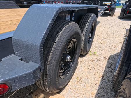 New 2027 Norstar EWB 83 x 22 (19+3) Equipment Trailer with 2-7,000 lb. Straight Axles, 2-Elec. Brakes F-Adj., 8" I-Beam Frame, 10 Ply ST235/80 R16 LRE Tires
