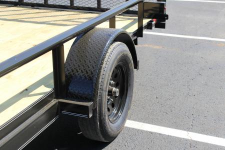 New 2026 Davidson Trailers 83X14 PIPE TOP W/4' GATE Utility Trailer