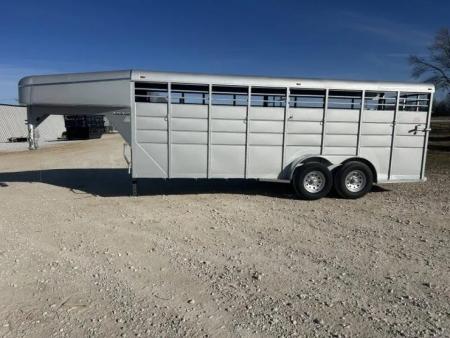 New 2026 Calico Trailers 6X20X6'6" GN STOCK TRAILER Stock / Stock Combo Trailer