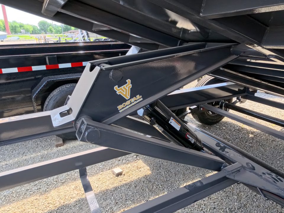 New 2026 Iron Bull 83 x 14 DWB Dump Trailer with 2) 7K GVWR Straight Axles and 2) Fwd. Adj. Electric Brakes, Slide-In Aluminum Ramps and 10 Ply Tires