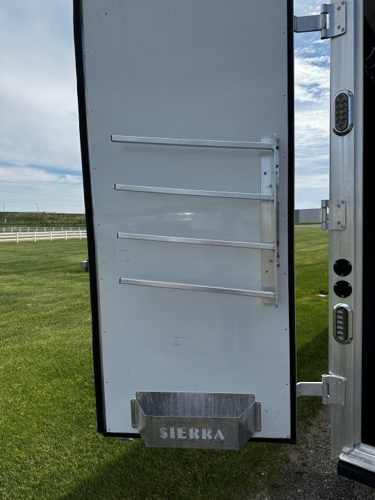 Used 2017 Sierra Trailers 4H 12'6" LQ Horse Trailer