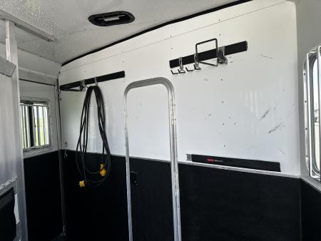 Used 2017 Sierra Trailers 4H 12'6" LQ Horse Trailer
