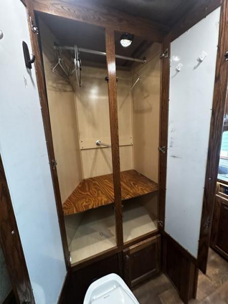 Used 2017 Sierra Trailers 4H 12'6" LQ Horse Trailer
