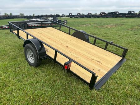 New 2026 Bulldog 76x12 3K Tilt Utility Trailer