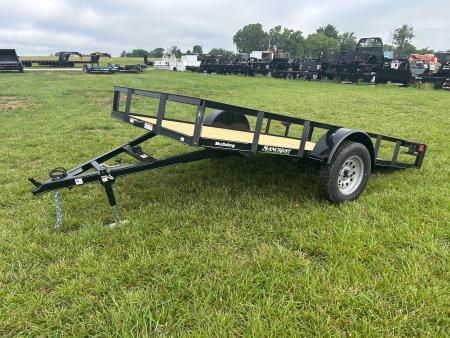 New 2026 Bulldog 76x12 3K Tilt Utility Trailer