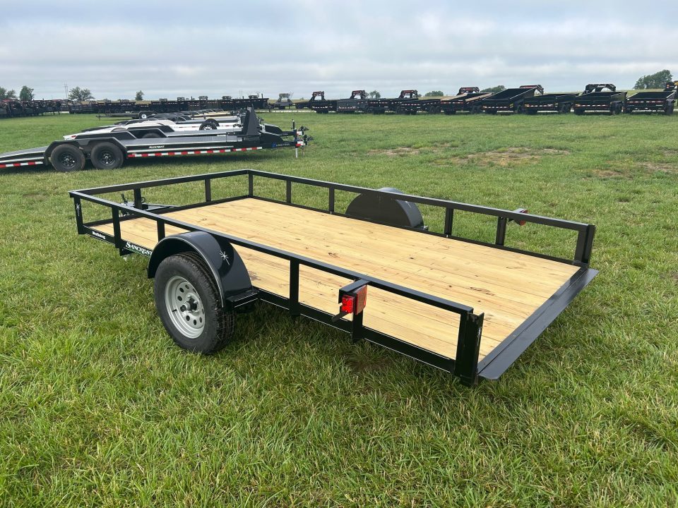 New 2026 Bulldog 76x12 3K Tilt Utility Trailer