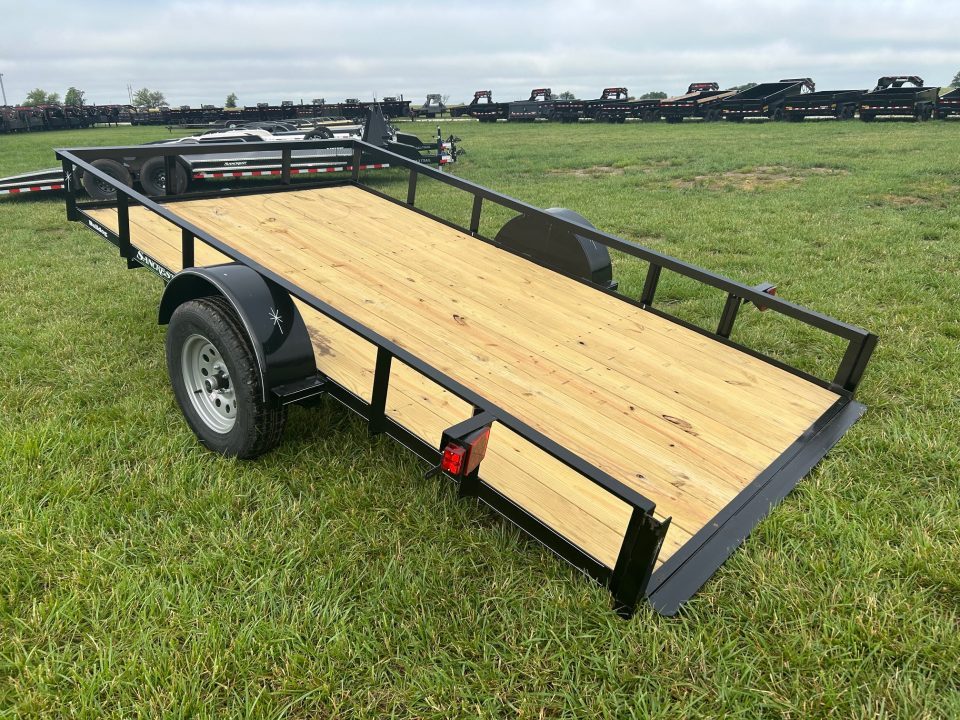 New 2026 Bulldog 76x12 3K Tilt Utility Trailer