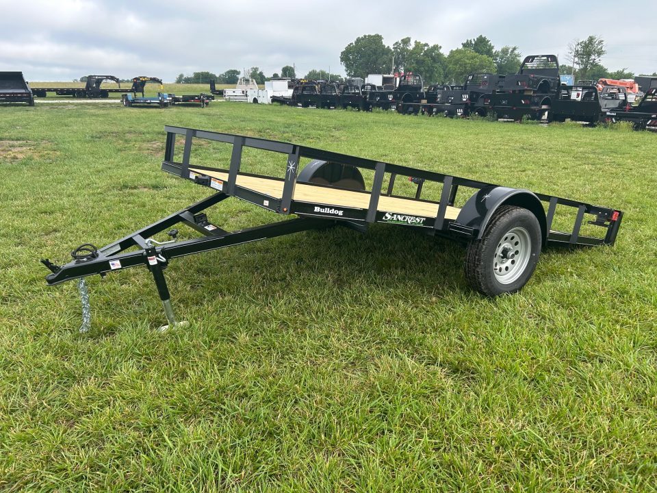 New 2026 Bulldog 76x12 3K Tilt Utility Trailer