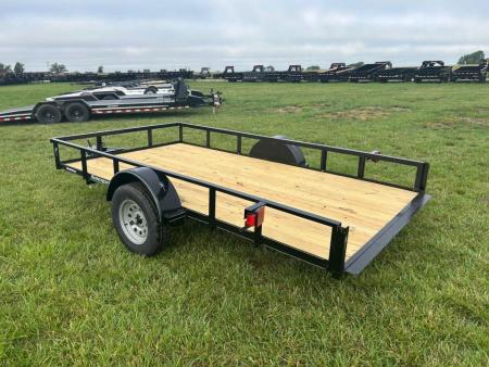 New 2026 Bulldog 76x12 3K Tilt Utility Trailer