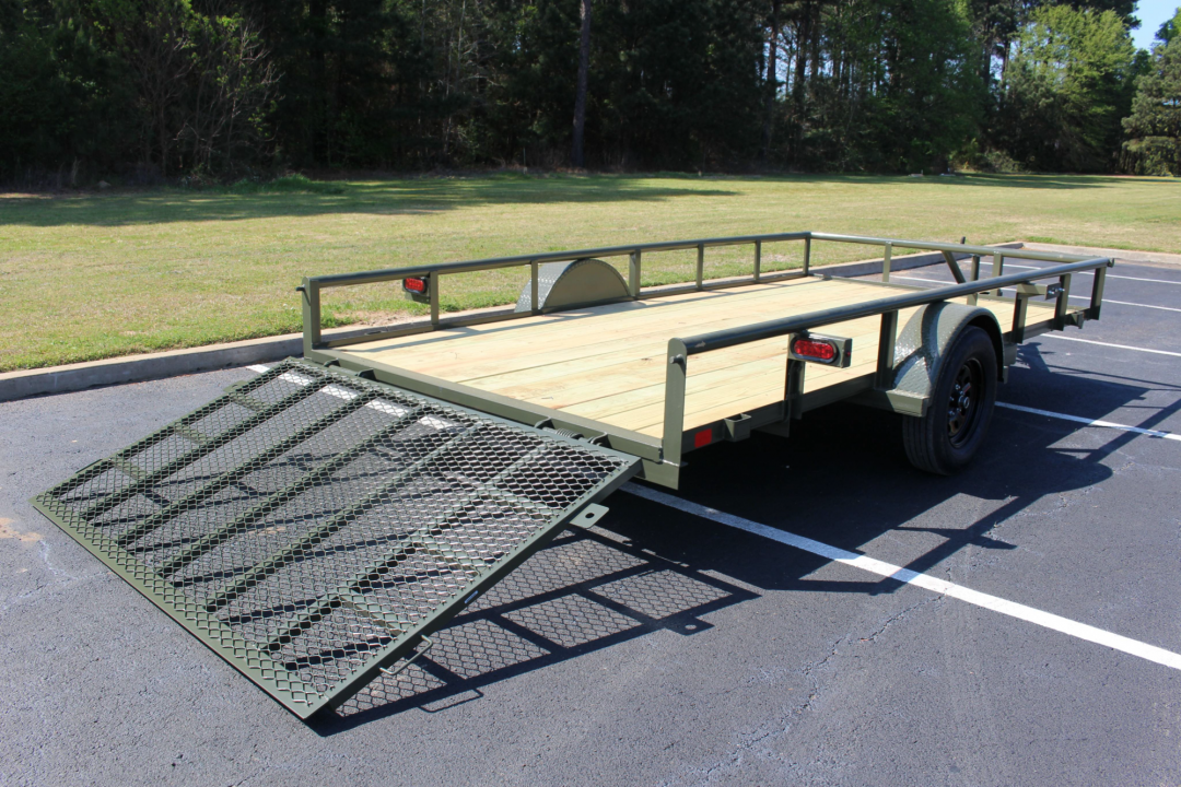 New 2026 Davidson Trailers 83X14 PIPE TOP W/4' GATE Utility Trailer