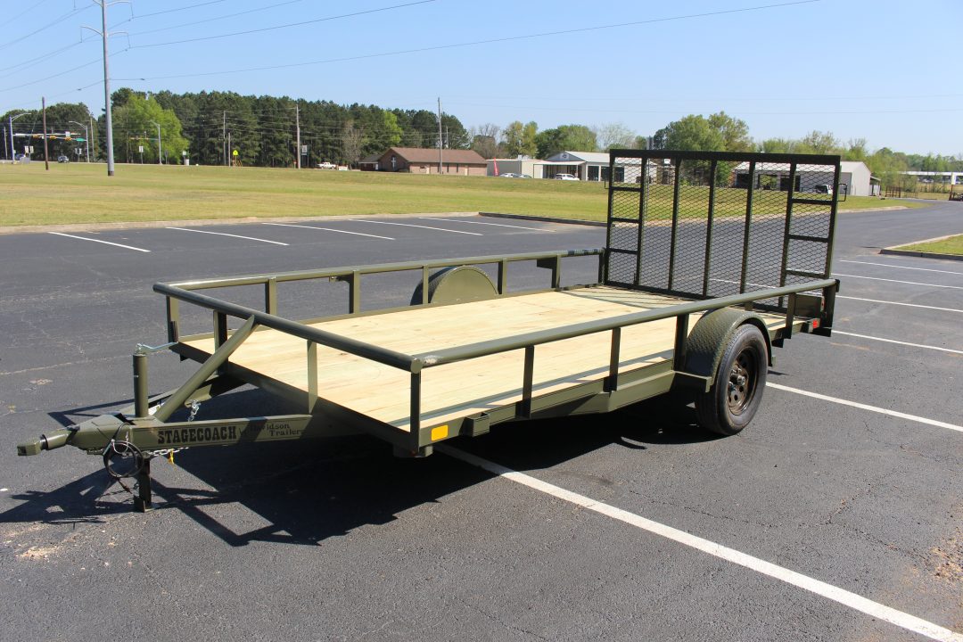 New 2026 Davidson Trailers 83X14 PIPE TOP W/4' GATE Utility Trailer
