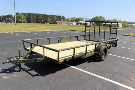 New 2026 Davidson Trailers 83X14 PIPE TOP W/4' GATE Utility Trailer