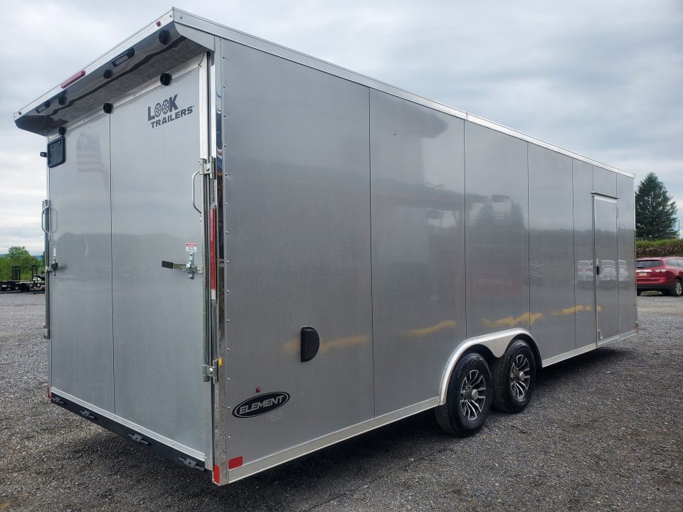 New 2026 Look Trailers Element SE Car Hauler / 9900 GVWR / 8.5'x24'