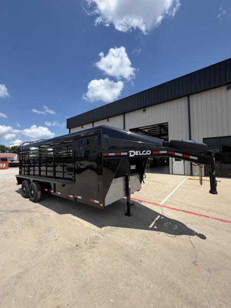 New 2026 Delco Trailers MC20 Stock / Stock Combo Trailer