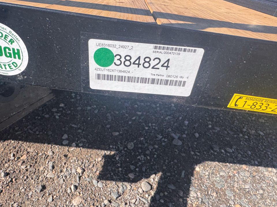 New 2026 Load Trail UE 83x16 Utility Trailer