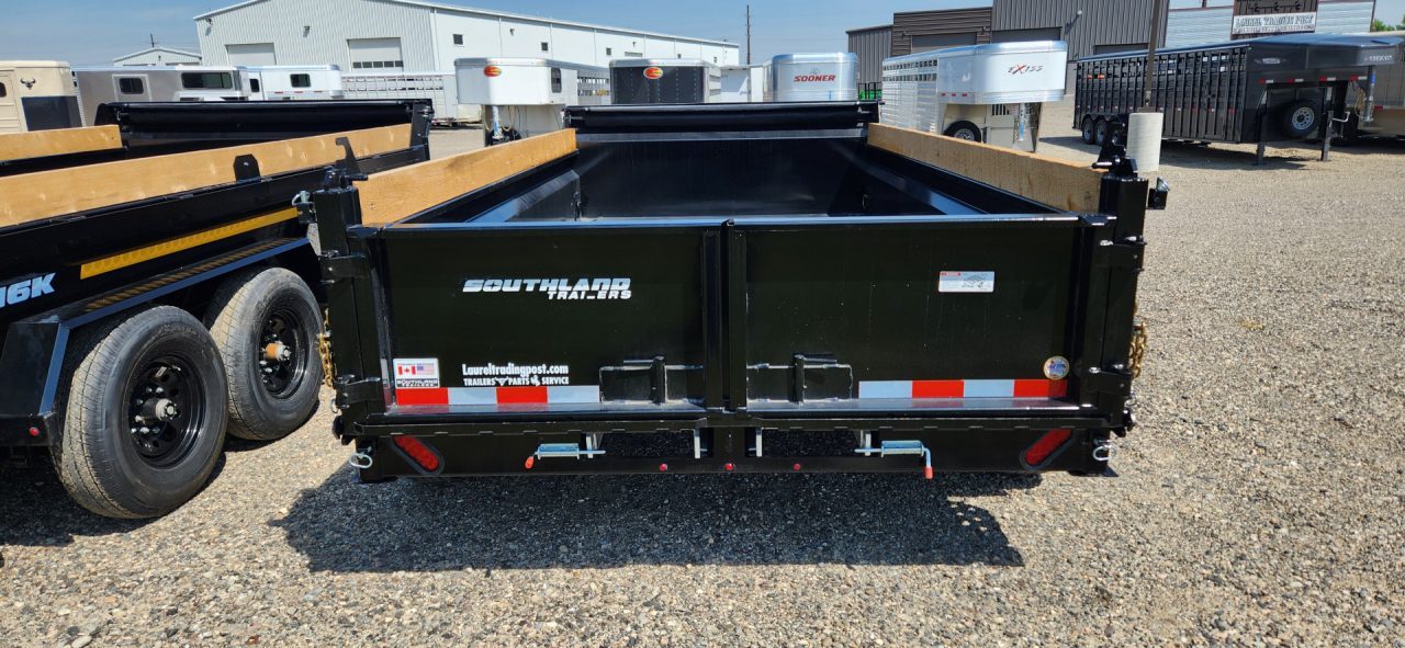 New 2026 Southland Trailers 7 X 14 16K W/ HYD. JACK DUMP TRAILER