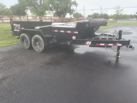 New 2026 PJ Trailers 14'x83  Low Pro Telescopic Dump Trailer