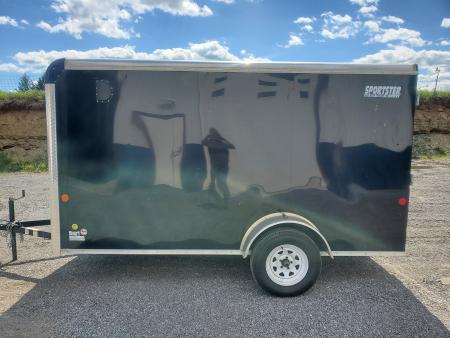 Used 2023 Car Mate Trailers Sportster Cargo / Enclosed Trailer / 2990 GVWR / 6'x12'