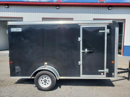 Used 2023 Car Mate Trailers Sportster Cargo / Enclosed Trailer / 2990 GVWR / 6'x12'