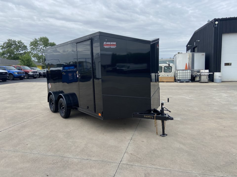 New United 14' UJ V-Nose Enclosed Cargo Trailer
