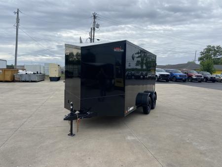 New United 14' UJ V-Nose Enclosed Cargo Trailer