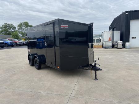 New United 14' UJ V-Nose Enclosed Cargo Trailer