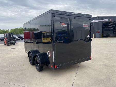 New United 14' UJ V-Nose Enclosed Cargo Trailer