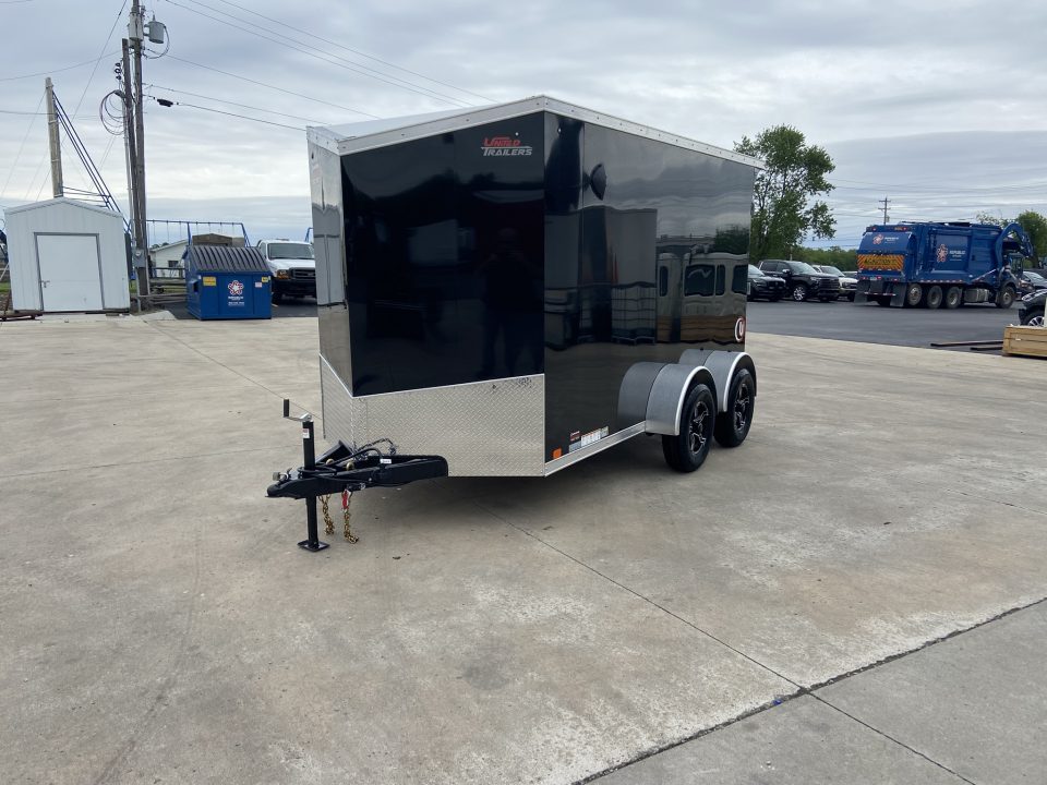 New United 12' UJ V-Nose Enclosed Cargo Trailer