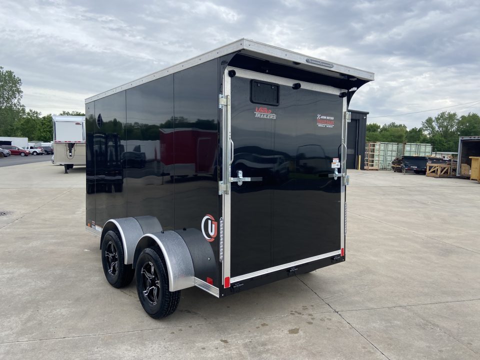 New United 12' UJ V-Nose Enclosed Cargo Trailer