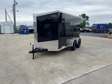 New United 12' UJ V-Nose Enclosed Cargo Trailer