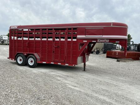 Used 2020 CornPro SG-16 7H Stock Trailer