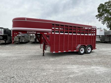 Used 2020 CornPro SG-16 7H Stock Trailer