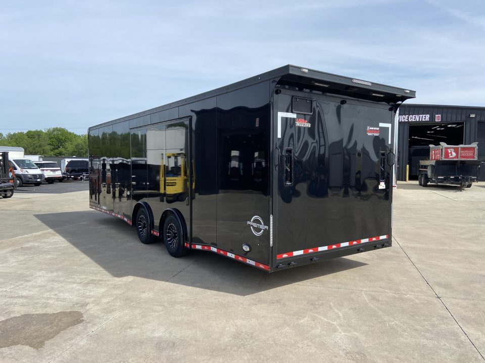 New 2026 United Prem 8.5X28 Racing Trailer