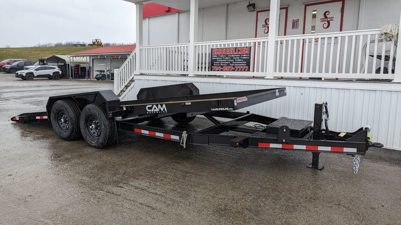 New 2026 CAM Superline 20' Lo Pro Full Tilt Trailer (7K Axles!!!)