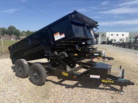 New 2027 Big Tex Trailers 5x10 70SR 7K Dump Trailer w/ Double Doors & Tarp Dump Trailer