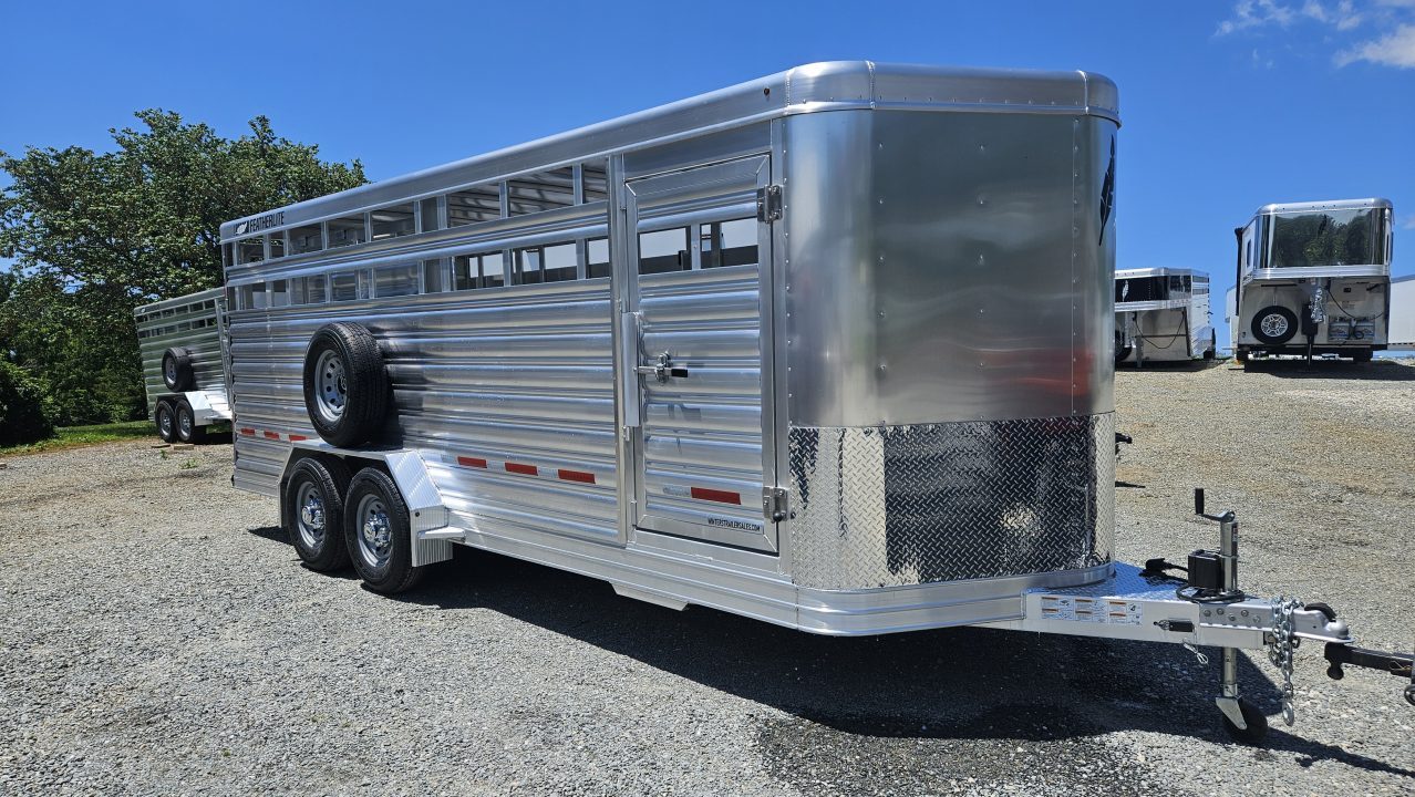 New 2026 Featherlite Trailers 8107 7X20TA Stock / Stock Combo Trailer