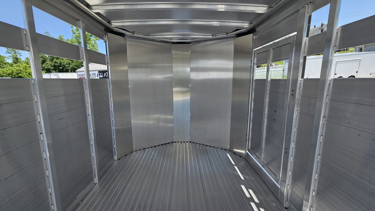 New 2026 Featherlite Trailers 8107 7X20TA Stock / Stock Combo Trailer