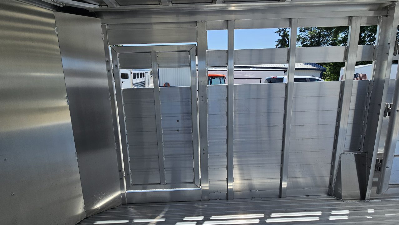 New 2026 Featherlite Trailers 8107 7X20TA Stock / Stock Combo Trailer