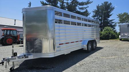 New 2026 Featherlite Trailers 8107 7X20TA Stock / Stock Combo Trailer