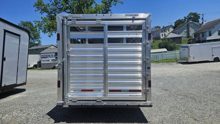 New 2026 Featherlite Trailers 8107 7X20TA Stock / Stock Combo Trailer