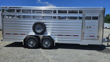 New 2026 Featherlite Trailers 8107 7X20TA Stock / Stock Combo Trailer