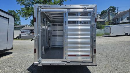 New 2026 Featherlite Trailers 8107 7X20TA Stock / Stock Combo Trailer