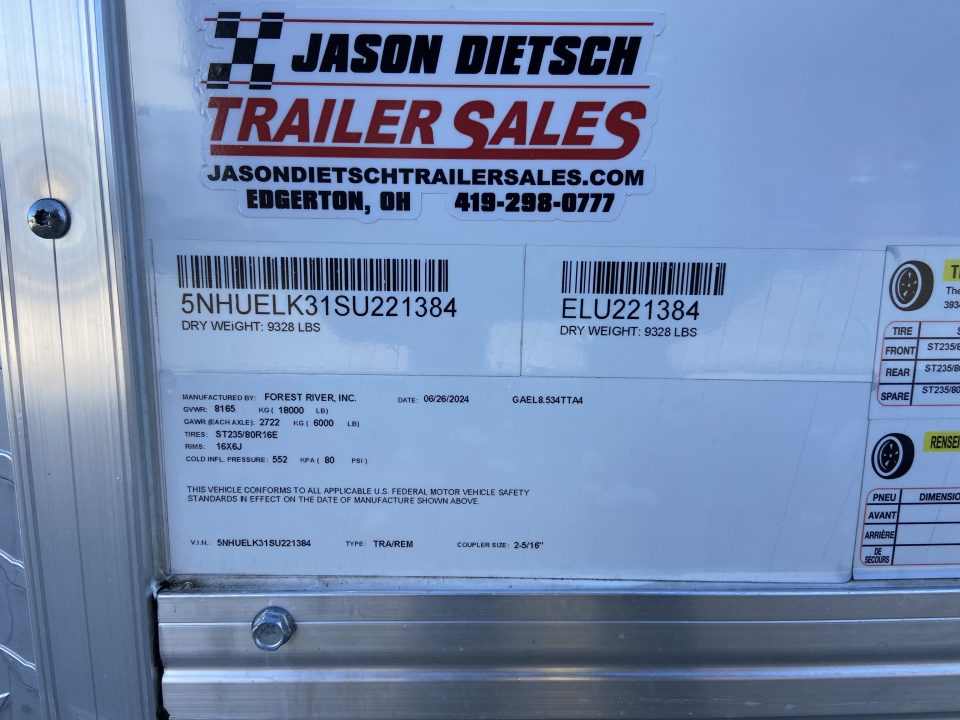 Used 2025 34' Cargo mate