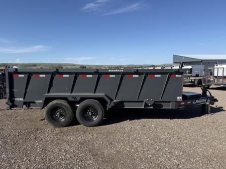 New 2026 Lamar 16' Telescopic Dump Trailer