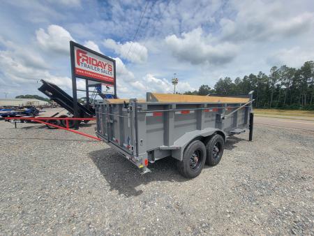 New 2026 Diamond C Trailers LPT210 16'x82" 10K Torsion Axles Gooseneck Pacesetter Edition Dump Trailer