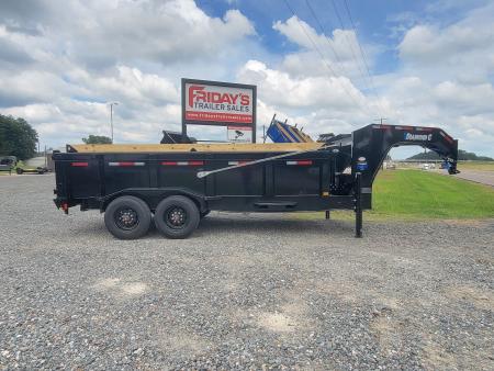 New 2026 Diamond C Trailers LPT210 16' LPT210 16' x 82" 10K Axle Gooseneck Dump Trailer