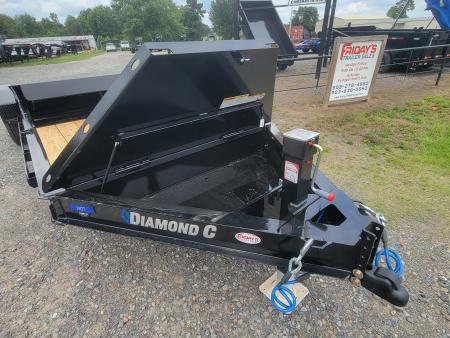 New 2026 Diamond C Trailers HDT207 22' x 82" Tilt Trailer Pacesetter Edition Tilt Trailer