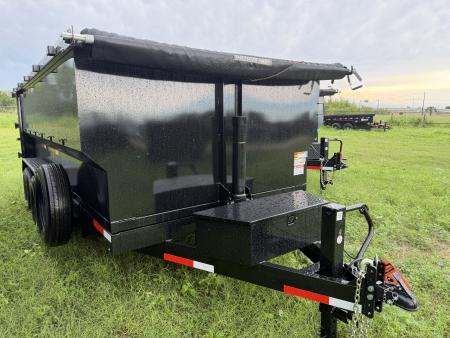 New 2026 Texas Pride Trailers 7x14ft Dump Trailer 14k